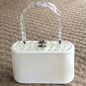Vintage Charles S. Kahn 1950s Lucite Bag